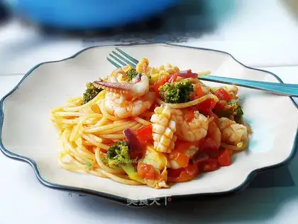 Seafood pasta