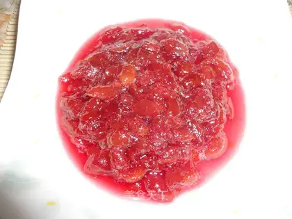 Cherry sauce