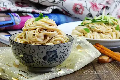 Peanut butter noodles