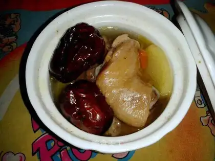Snow Lotus chicken soup