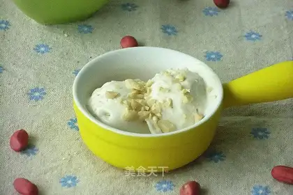 Peanut ice cream