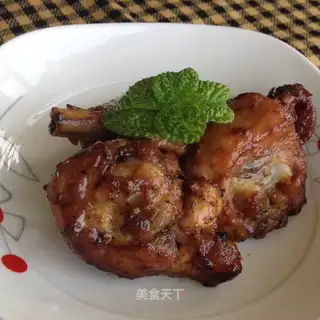 Roasted chicken legs