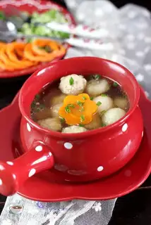 Porkball soup