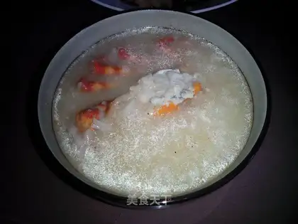Tiger crab congee