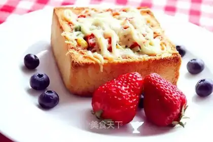 Homemade cheese pizza