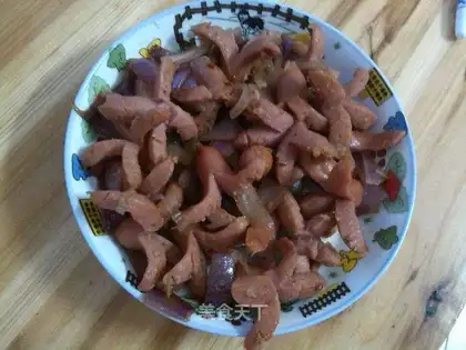 Flower sausage