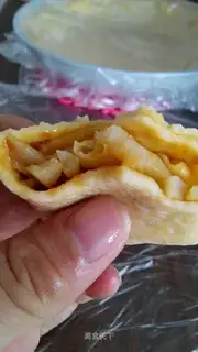 Delicious egg burrito