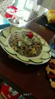 I'll make some rice with my vegetables and eggs