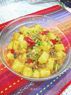 Meat and tofu