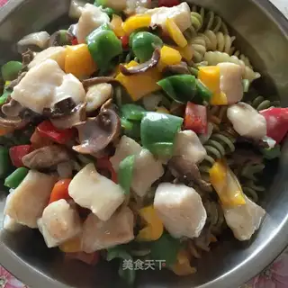 Snowfish pasta