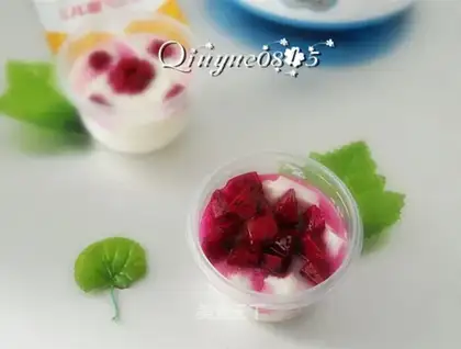 Cream Dragon yogurt