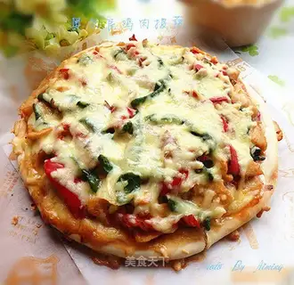 Chicken pizza in Orleans