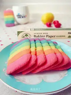 A little fresh rainbow cookie