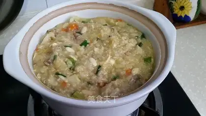 Bean mouth and rice
