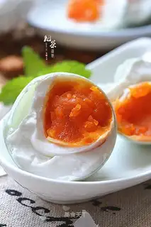 Homemade duck eggs