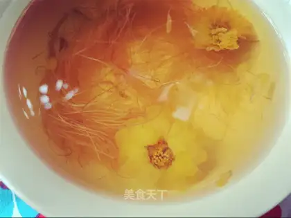 The hot dragon must drink both flowers