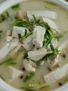 Tofu soup