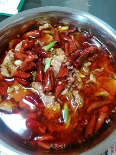 Boiled meat