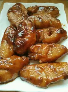Coke chicken wings