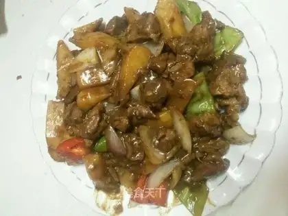 Curry lamb