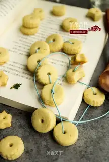 Milk piercing cookies