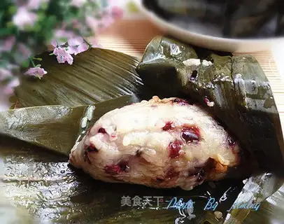 Red dates, red bean rice