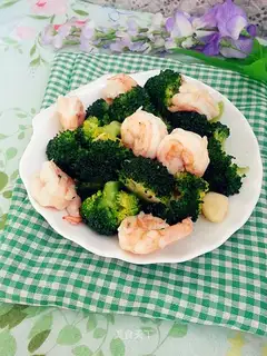 Shrimp broccoli