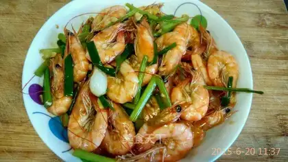 It's always shrimp