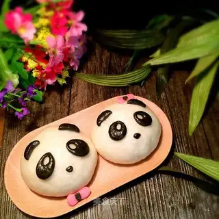 Panda bean bag