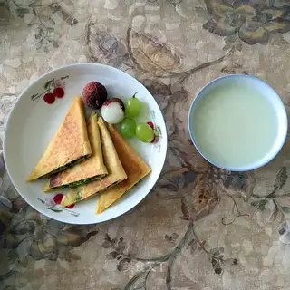 Homemade pancakes box