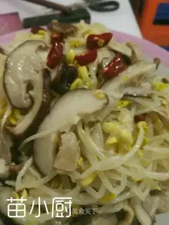 Mushroom sprouts