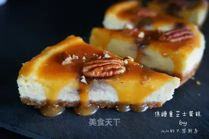 Caramel cheesecake