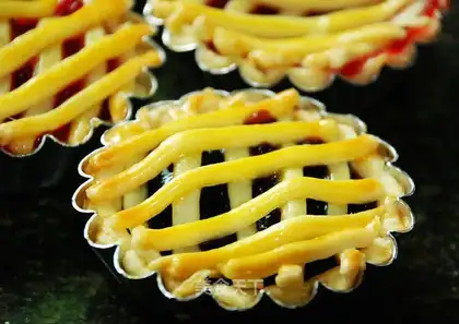 Tasty blue egg cookies