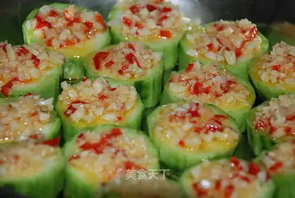 Garlic silk melon