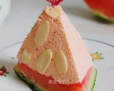 Watermelon ice cream