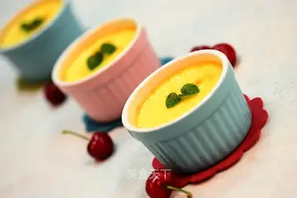 Caramel pudding