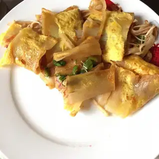Roasted noodles