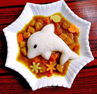 Dolphin curry potato chicken