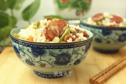 Weenie bean bean rice