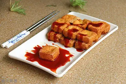 Fried tofu