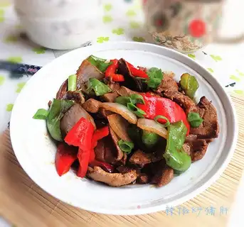 Paprika fried liver