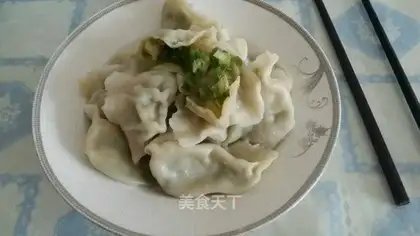 Scallop dumplings