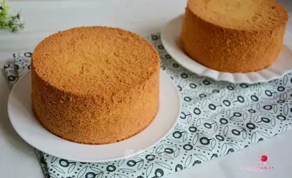 Bean twirl cake