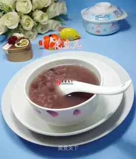 Red bean rice congee