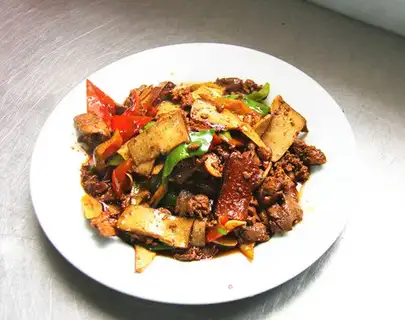 Chicken liver fried tea dry