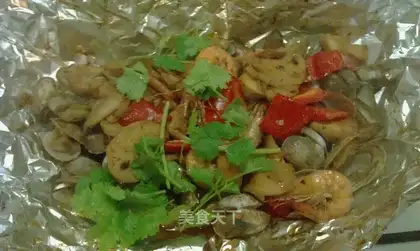 Tiny paper, little seafood