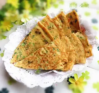 Celery omelet