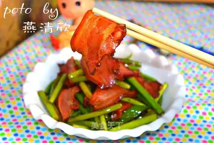 Garlic pork