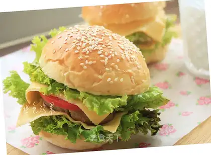 Cheese porkburger