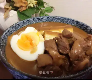 Curry and winter noodles